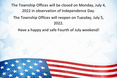 Township Offices Closed
