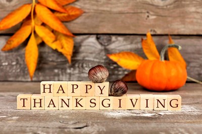 Township Offices Closed - Thursday & Friday, November 24 and 25, 2022