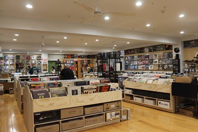 Audiolab Adds Vinyl Lab Record Store