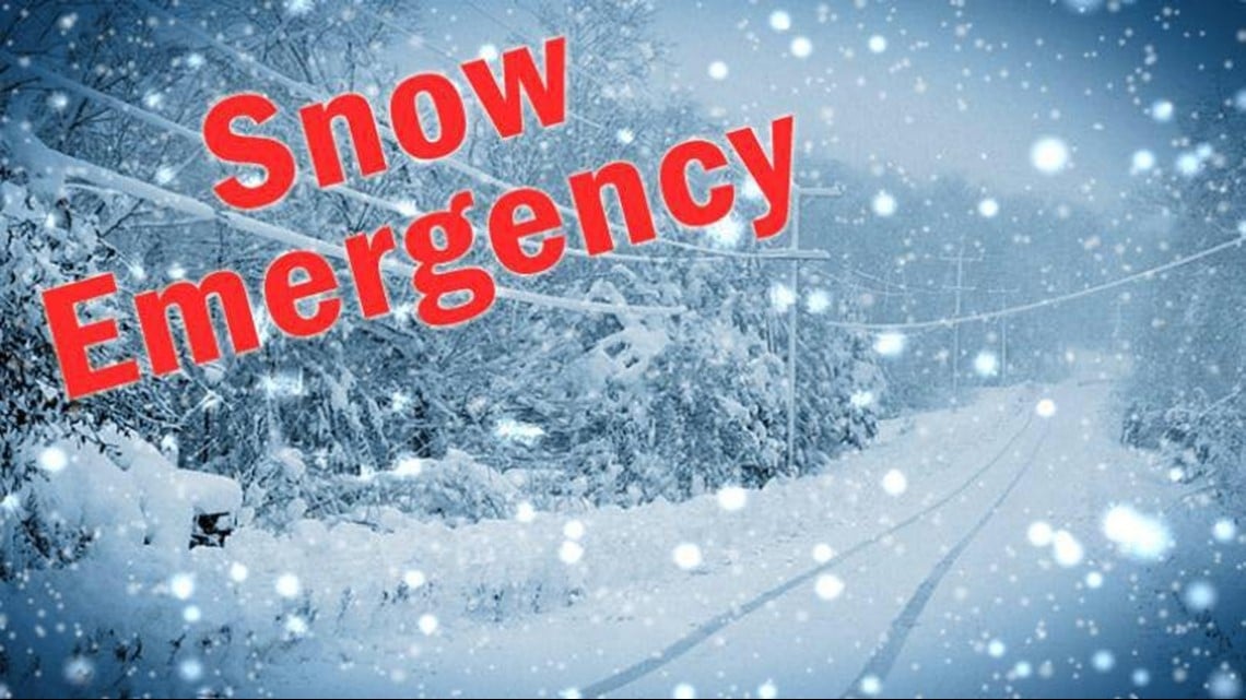 **Snow emergency***