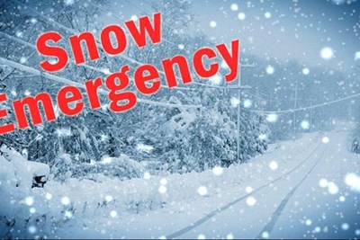 **Snow emergency***