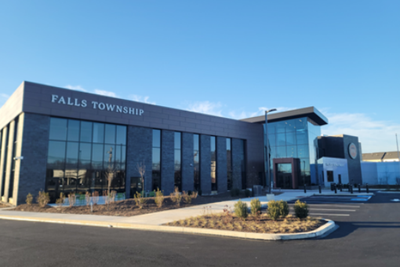 Falls Township Municipal Building Renovation Project is completed and will open on February 10, 2026!