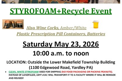 Styrofoam & Recycle Event