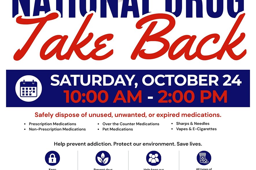 National Drug Take Back & Shredding Event