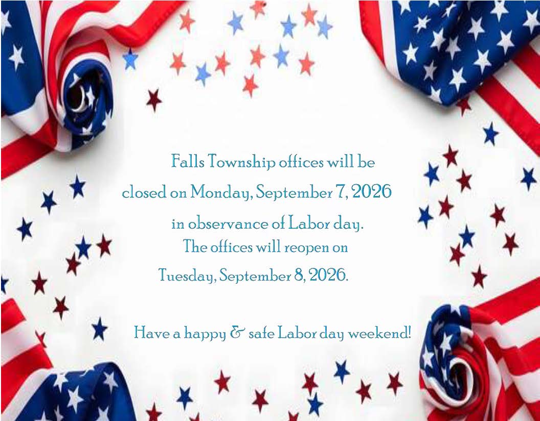Township Offices Closed on Monday, September 7, 2026